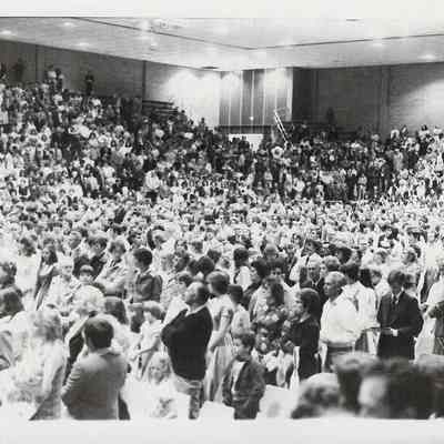 People Gathered in Auditorium