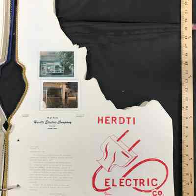 Teton Dam Scrapbook Herdti Electric Co.