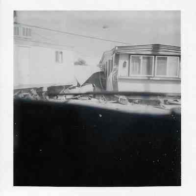 Damaged Trailer Court after Flood