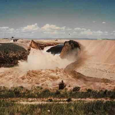 Dale Howard Photo of Teton Dam Failure