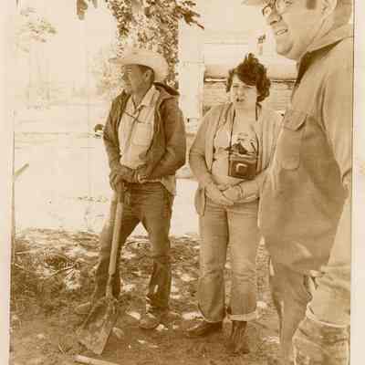 Gene & Lorraine Baggett & Charles Robins