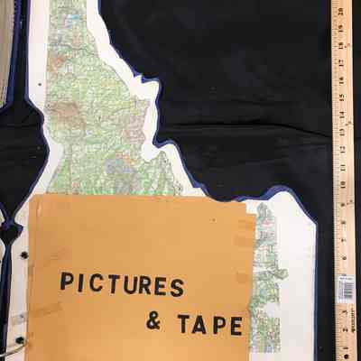 Teton Dam Scrapbook Back Inside Cover