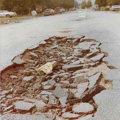 Large Pothole
