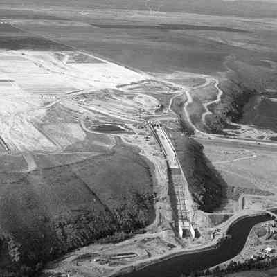 Dam Aerial View