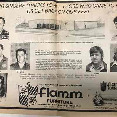 Teton Dam Scrapbook Flamm Furniture 5