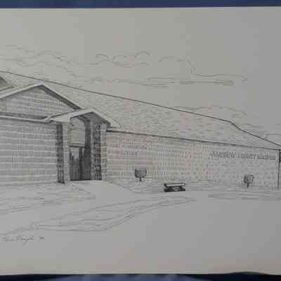 Andrew County Museum Drawing