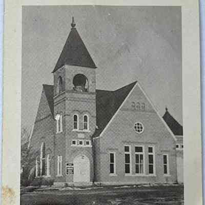 First Christian Church w/ Glass