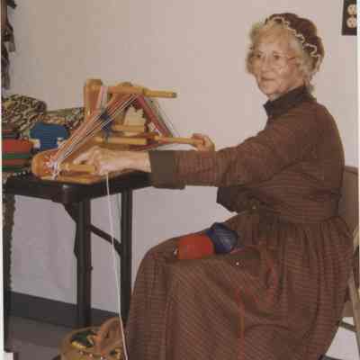 Reenactor during Platte Purchase Days