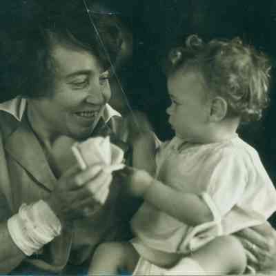 Mary Marengo & Field grandchild