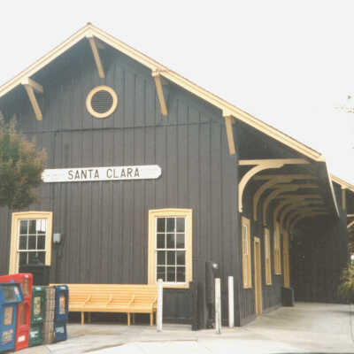 Santa Clara Train Station: North Side