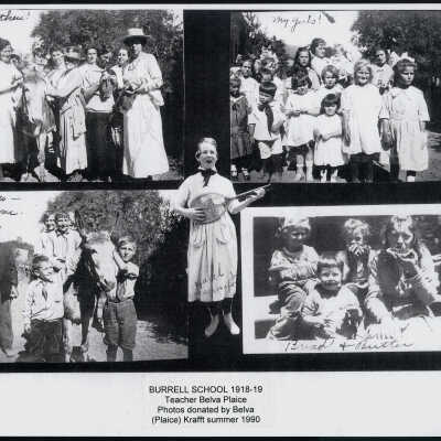 Burrell School students 1918-1919