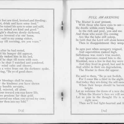 1930 Holy City Booklet pages 13, 14