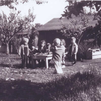 Children at play outdoors