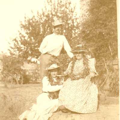 Mother and children