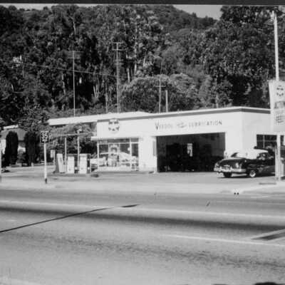 1960 Flying A Service Station