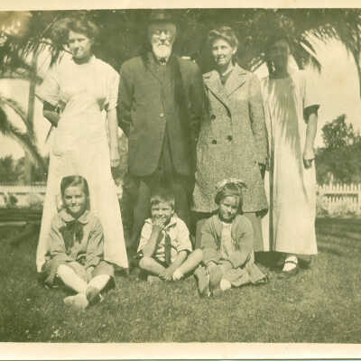 Peter Rasmussen and family