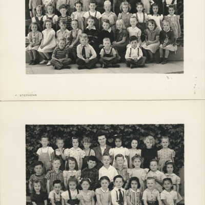 1945 Class - No teacher listed, University Avenue School