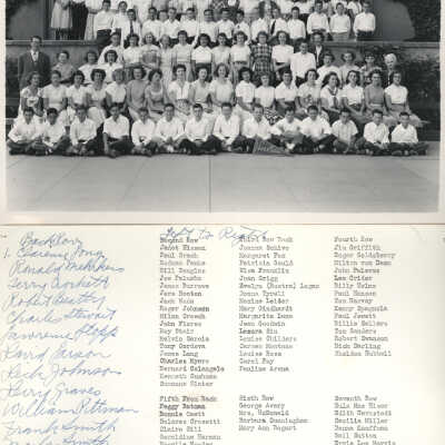 1950 School picture - University Avenue School