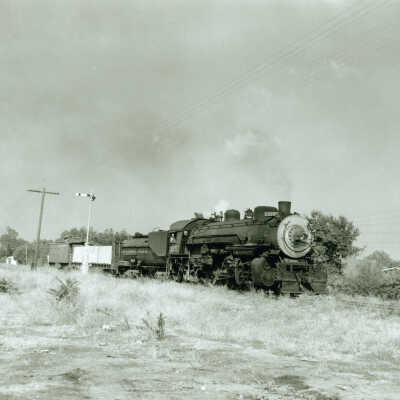 2781 - Last Steam Freight near Saratoga Avenue