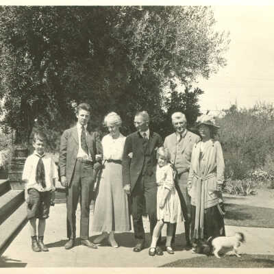 At the Balch/Case compound