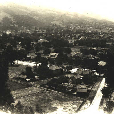 1910 Overview of Los Gatos