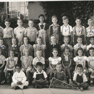 1941 Class 1 - Miss Congdon, teacher, University Avenue School