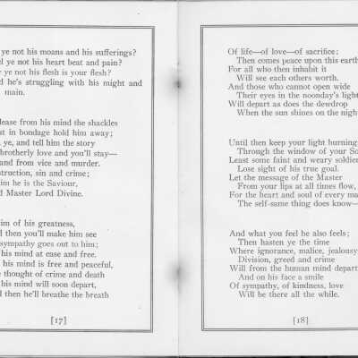 1930 Holy City Booklet pages 17, 18