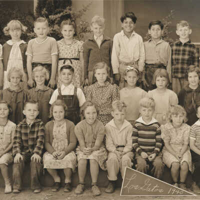 1940 Class 2 - Ruth Rigby, teacher, University Avenue School