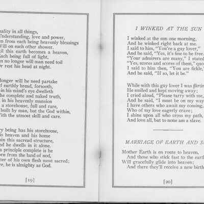 1930 Holy City Booklet pages 19, 20