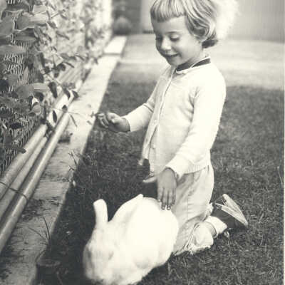 Child with Rabbit