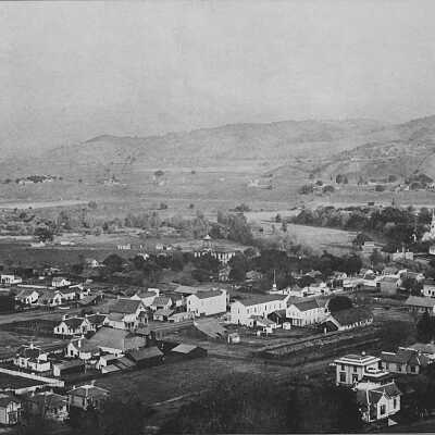 1885 Los Gatos from the southwest