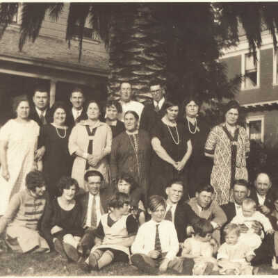 Family Gathering of Four Generations