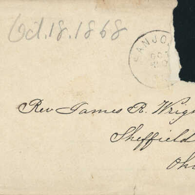 1868-10-18 Burrell envelope
