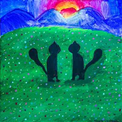 2013 - Cats at Sunset