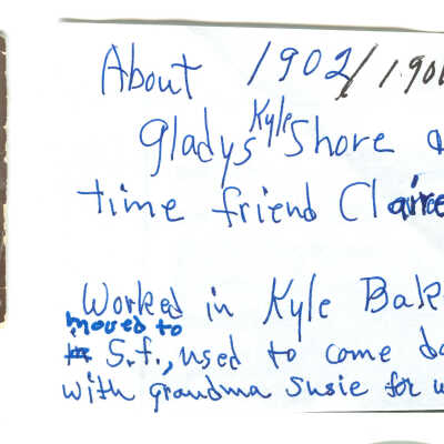 1903 Blabon, Claire and Gladys Kyle