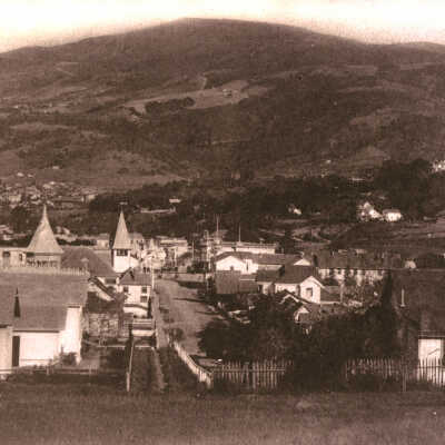 1893 Los Gatos from the west