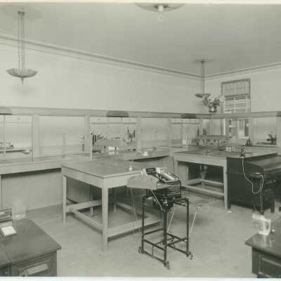 First National Bank interior