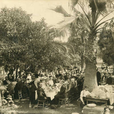 1900 Senator Phelan's Dinner on the Lawn (Photo 2)