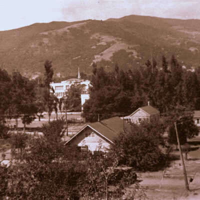 1925 Los Gatos view toward north