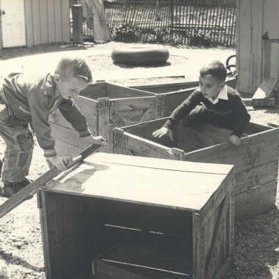 John Carlisle and Clark Barber, 1955