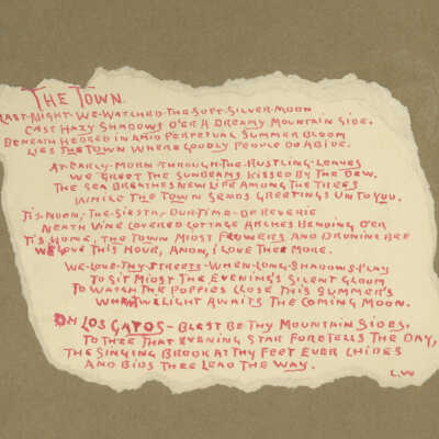 The Town poem