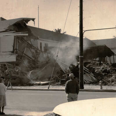 1963 Lyndon Hotel deconstruction