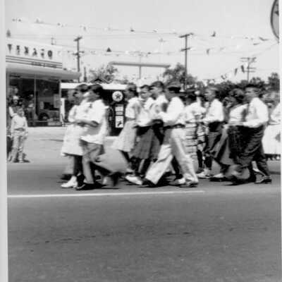 1955 Los Gatos Spring Fiesta Parade