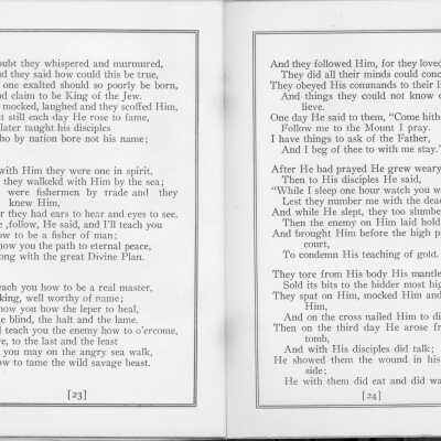 1930 Holy City Booklet pages 23, 24