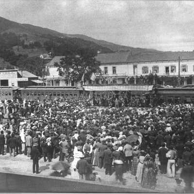 1891 President Harrison at Los Gatos