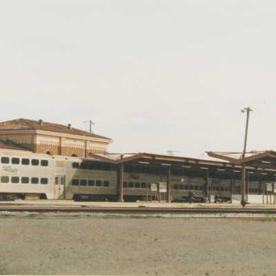 San Jose Main Train Station: Back View