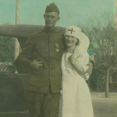 Paul E. Curtis, Sr. and future wife