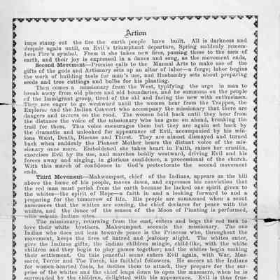 1919 (document-page 4) Pageant of Fulfillment program