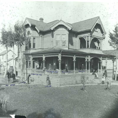 Bean and Gober residence on Bean and Santa Cruz