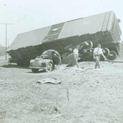 Farley Road - 1956 Derailment